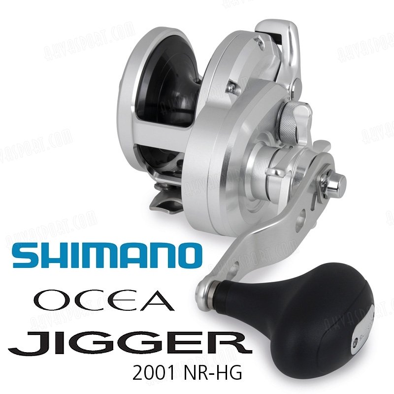 SHIMANO - 超美品 SHIMANO 17 オシア ジガー 2001NR-HG（左ハンドル