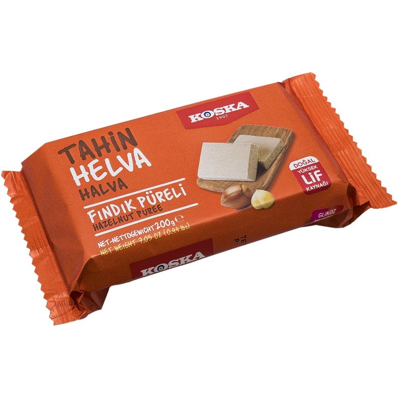 KOSKA FINDIK PÜRELİ HELVA 200 GR Kalafatlar Sanal Market Ordu