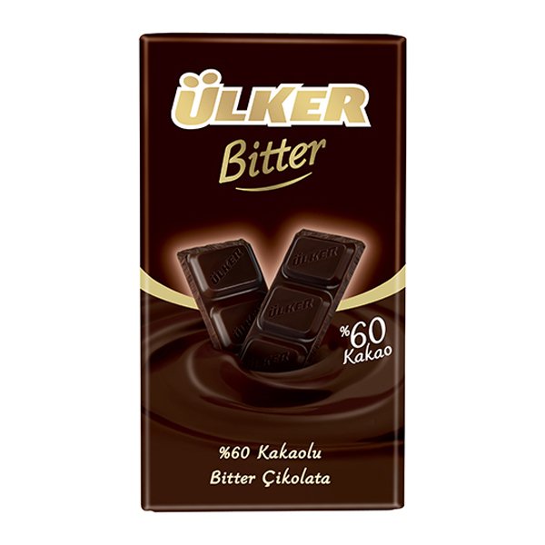 Ülker Bitter Tablet Çikolata 80 gr Kalafatlar Sanal Market Ordu