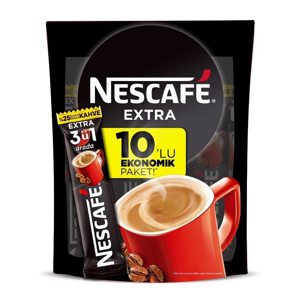 NESCAFE 10 LU 3�Ü 1 ARADA EXTRA Kalafatlar Sanal Market Ordu
