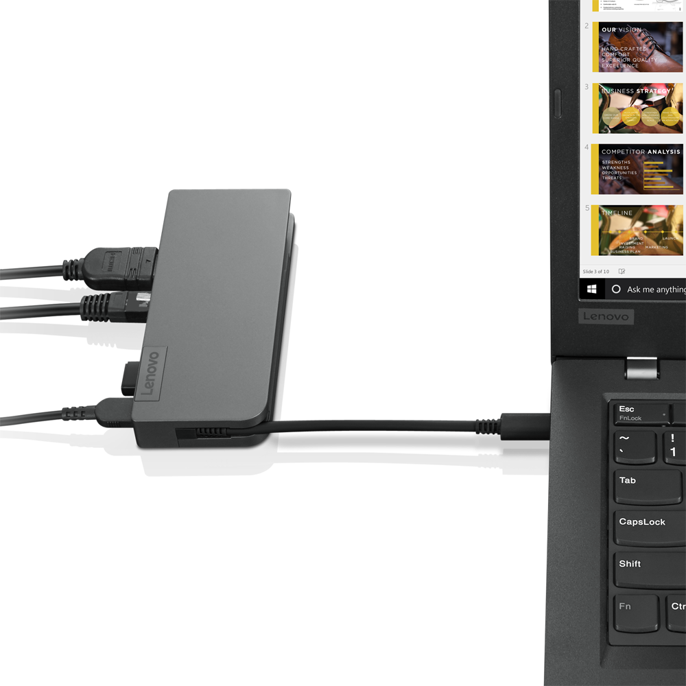 Lenovo usb c travel hub обзор