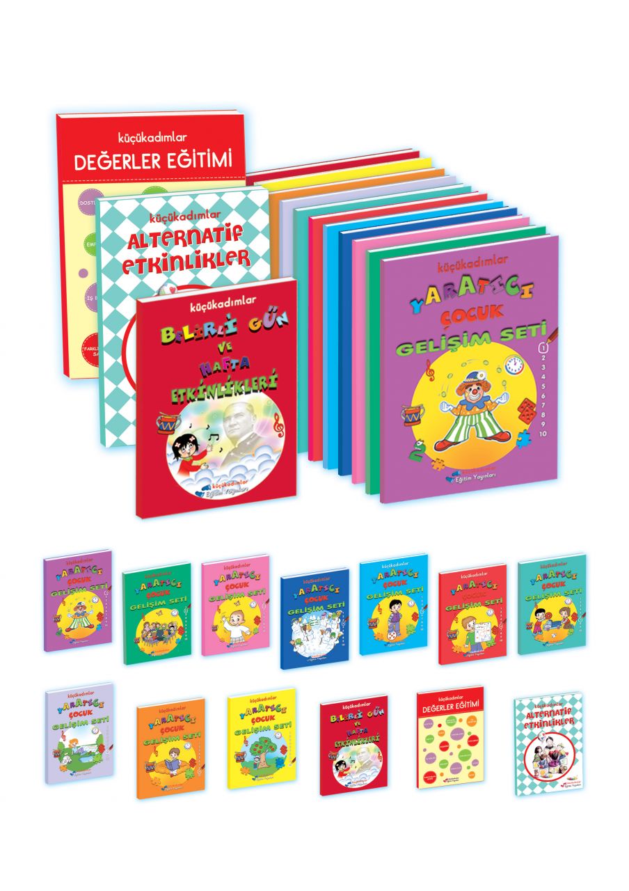 Yaratici Cocuk Egitim Seti 13 Kitap