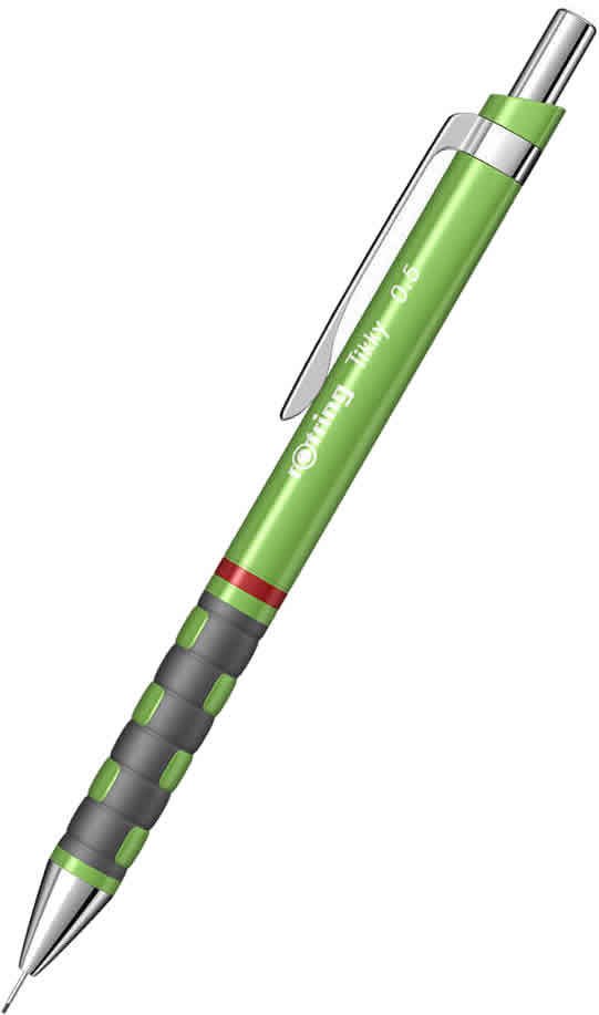 Rotring Tikky Mechanical Pencil - Burgundy Barrel - 0.70mm
