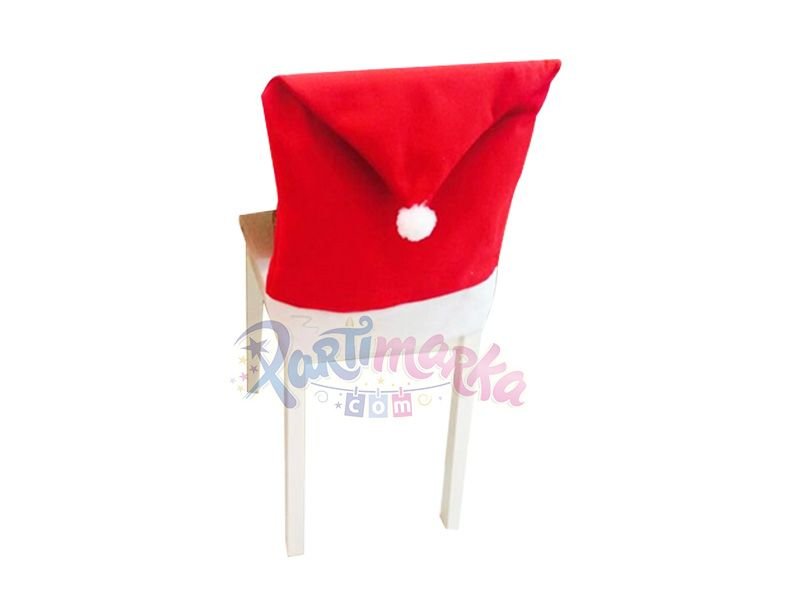 Yılbaşı Noel Şapkası Sandalye Süsü Yılbaşı Şapkaları