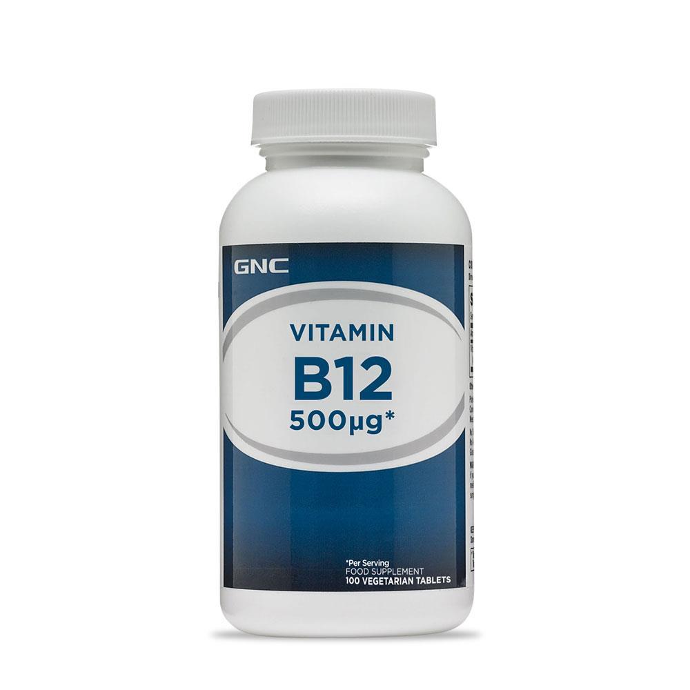 GNC Vitamin B12 500 Mcg 100 Tablet | Vitaminler Ve Mineraller