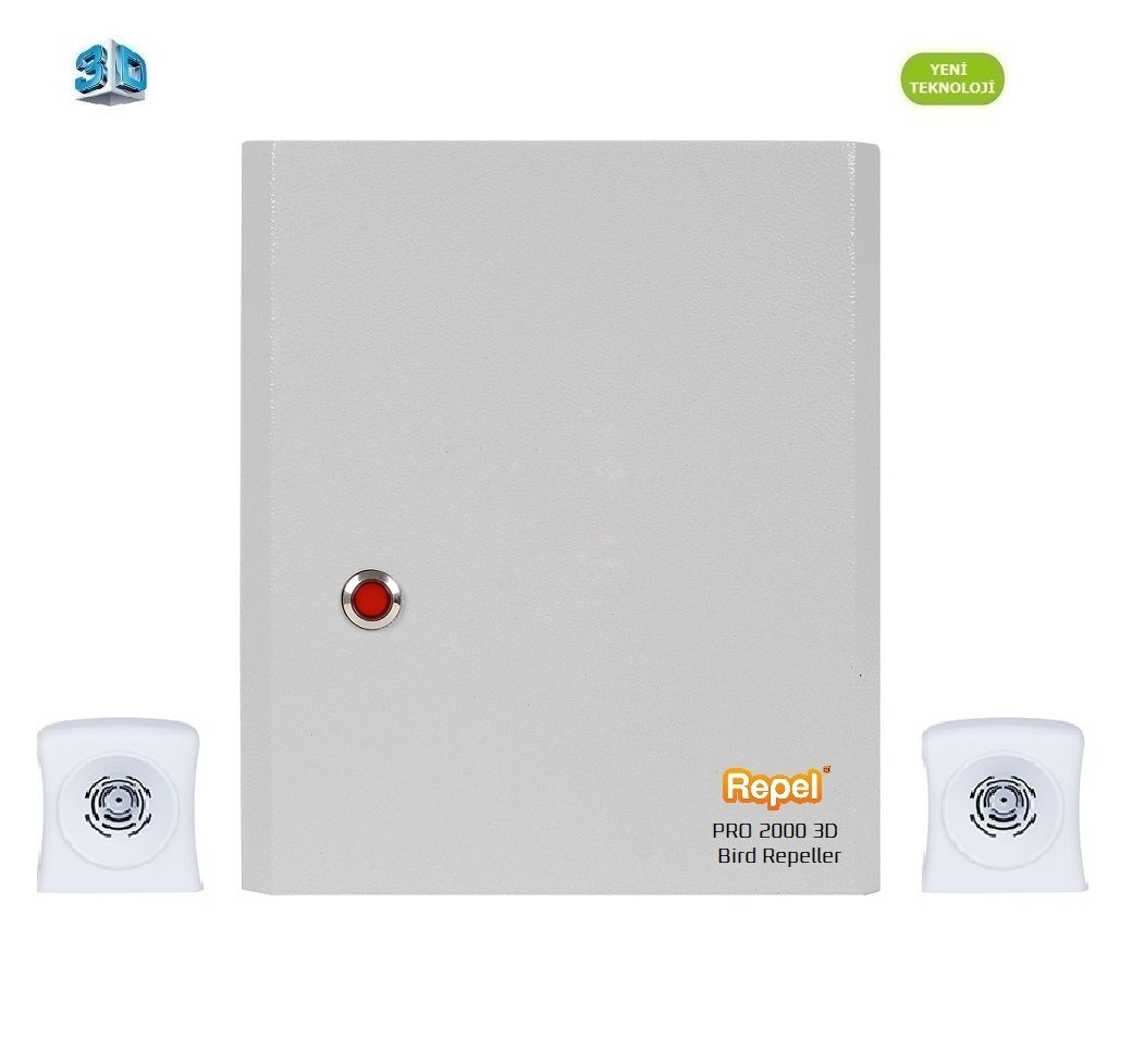 Repel Pro Pc 2000 3d Profesyonel Elektronik Kus Kovucu Savar Cihaz Defansmarket De