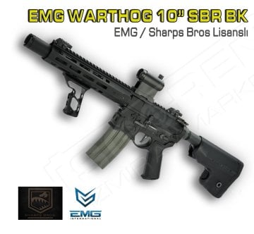 EMG Sharps Bros WARTHOG 10 SBR BK