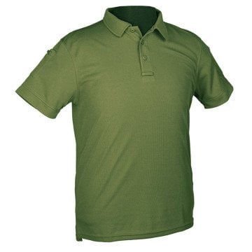 STURM Hızlı Kuruyan, Kolu Cırtlı POLO YESIL T-SHIRT