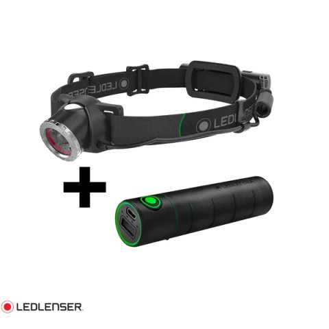 LEDLENSER MH10 KAFA FENER + FLEX3 POWERBANK KOMBO SET 502478