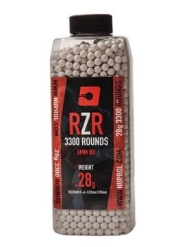 Nuprol RZR 0.28G AirSoft BB 3300 Adet