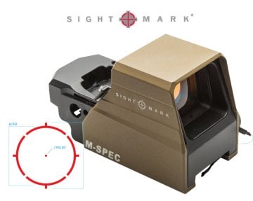 Ultra Shot M-Spec Reflex Sight LQD DARK EARTH GEÇME APARATLI SM26034DE