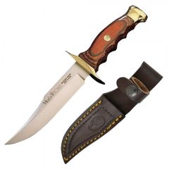 Muela BW-14 Bowie Serisi Mercan Ağacı Saplı Bıçak