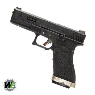 WE Glock G17 T5 Black/Silver GBB Airsoft Tabanca