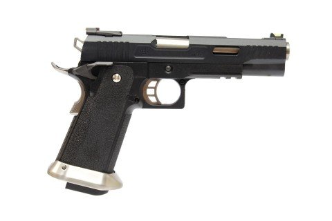 WE Hi-Capa Force 5.1 BK - GBB FULL METAL  Airsoft Tabanca Siyah