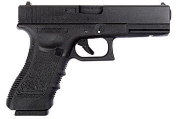 WE G17 GLOCK 17 GEN3 Black GBB Airsoft Tabanca