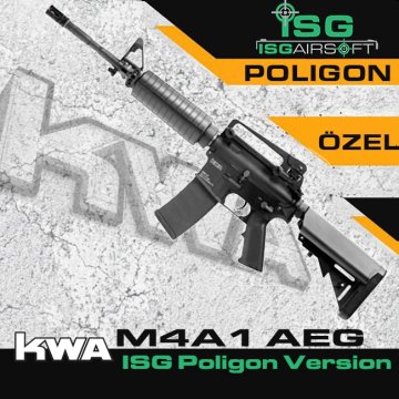 AIRSOFT POLIGON TÜFEĞİ KWA - Çipli Adaptörlü poligon versiyonu