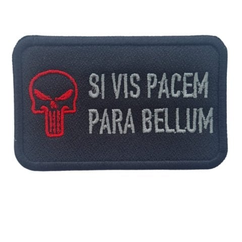 BÜYÜK PARABELLUM TACTICAL PATCH -SİYAH-BEYAZ-KIRMIZI