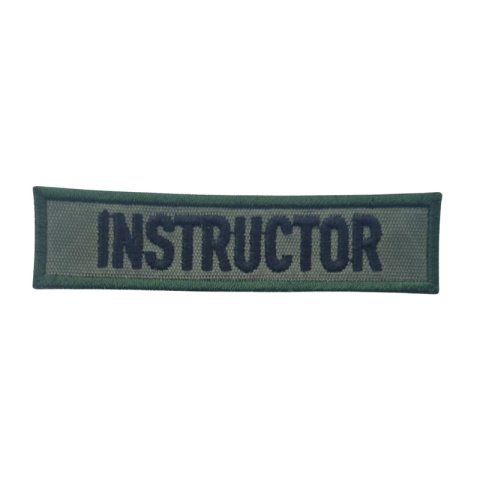 INSTRUCTOR TACTICAL PATCH -YEŞİL
