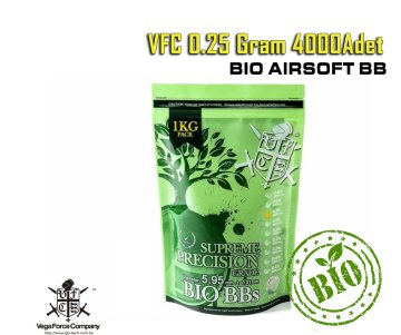 VFC 0.25 Gram AIRSOFT BIO BB 4000Adet