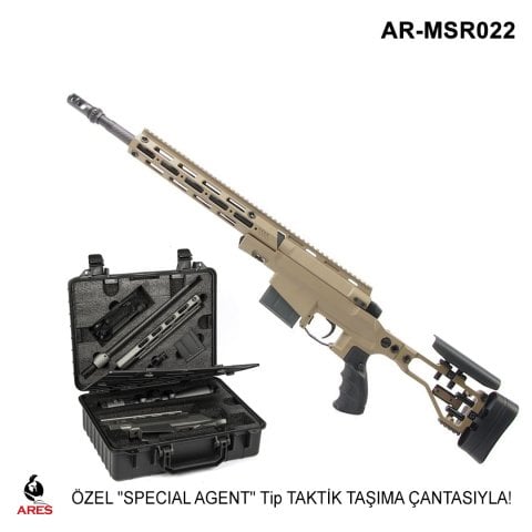 ARES MSR303 SPRING SNIPER TÜFEĞİ BOLT ACTION TAN - ÇÖL RENGI