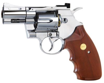 KWC Pyhton Smith & Wesson 2.5 inç Nikel 4.5MM Havalı Tabanca