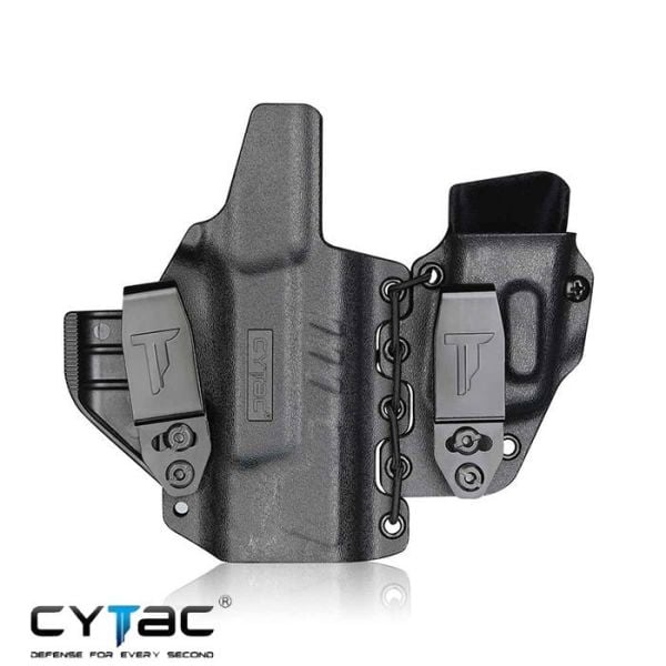 CYTAC IWB Glock19 Şarjörlüklü Tabanca Kılıfı