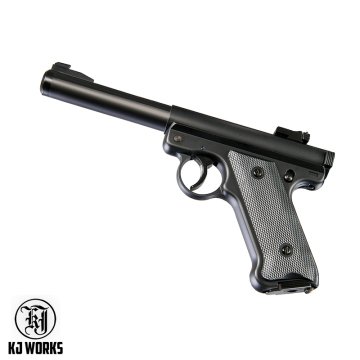 KJWorks MK1 Ruger NBB SESSIZ  Airsoft Tabanca (Non-Blowback Siyah GGH-0201-BK)