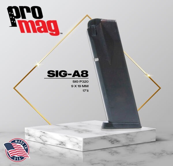 PROMAG SIG SAUER P320 9x19 17RD ŞARJÖR