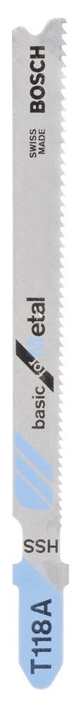Bosch - Ekonomik Seri Metal İçin T 118 A Dekupaj Testeresi Bıçağı - 100'Lü Paket Bosch - Ekonomik Seri Metal İçin T 118 A Dekupaj Testeresi Bıçağı - 100'Lü Paket