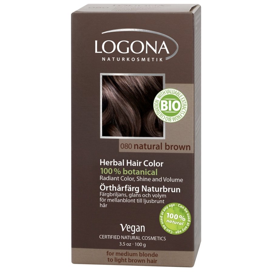 Logona Organik Toz Saç Boyası Doğal Kahve 33314 ( 100 g )Logona