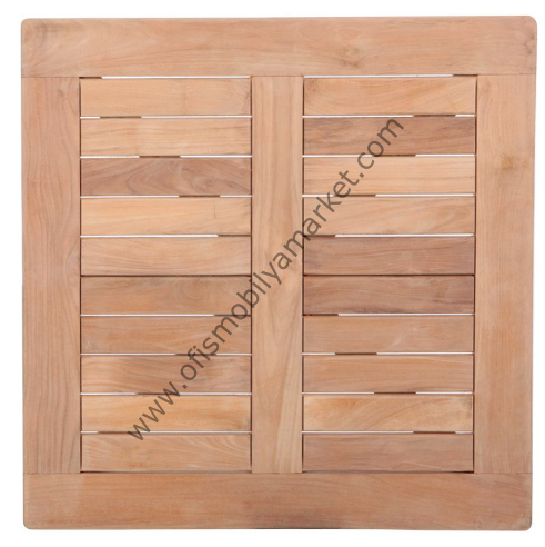 Teak Masa Tablası 70X70 Teak Masa Tablası 70X70