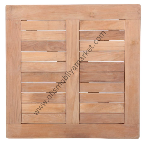 Teak Masa Tablası 70X70