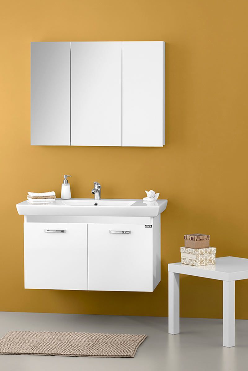 Orka galia Banyo dolabi White