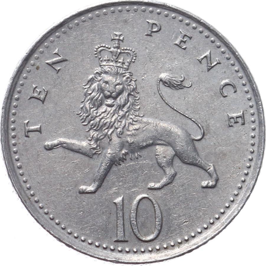 İngiltere 10 Pence 1996 ÇÇT *Elizabeth II* YMP9595 - - 10 Pence