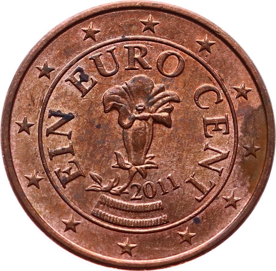 Avusturya 1 Euro Cent 2011 ÇÇT YMP5171 - - 1 Euro Cent