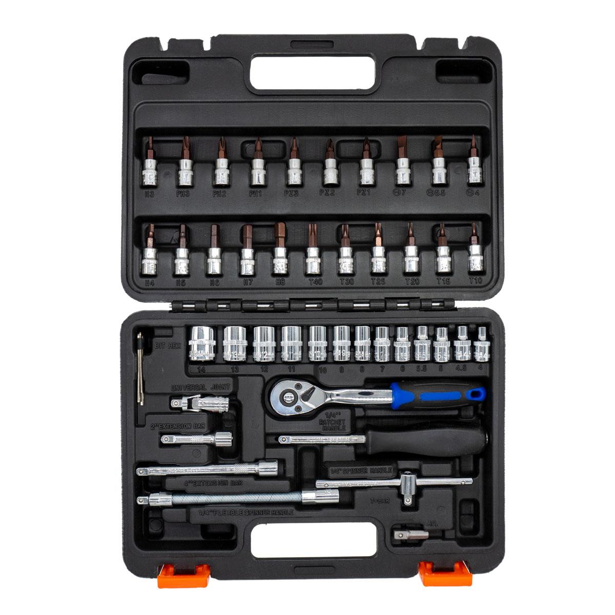 6028 1/4'' Premium Bits Uçlu Mini Lokma Anahtar Takımı 46 Parça 6028 1/4'' Premium Bits Uçlu Mini Lokma Anahtar Takımı 46 Parça