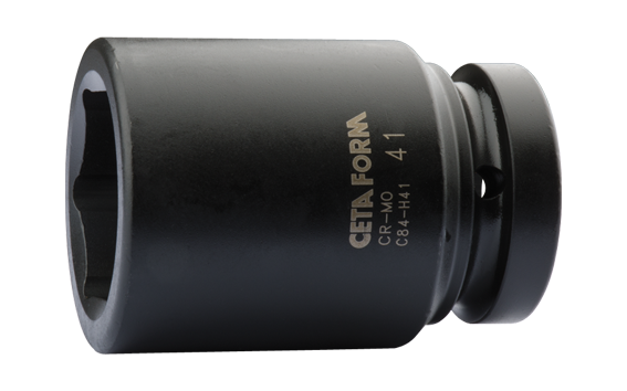 CETA FORM C84-H24 1'' 6 Köşe Derin Havalı Lokma Anahtar 24 mm CETA FORM C84-H24 1'' 6 Köşe Derin Havalı Lokma Anahtar 24 mm