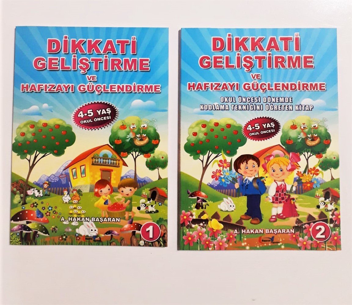 Dikkati Gelistirme Ve Hafizayi Guclendirme 4 A Hakan Basaran Ikinci El Kitap Kitantik 114190100567