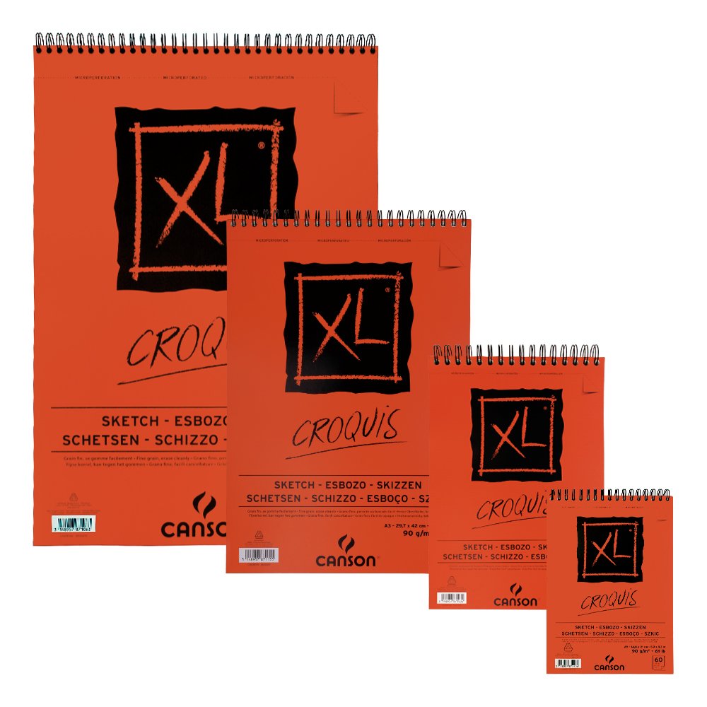 Canson Sketchbook XL Croquis A4 90g 50YP. Köseoğlu Kırtasiye