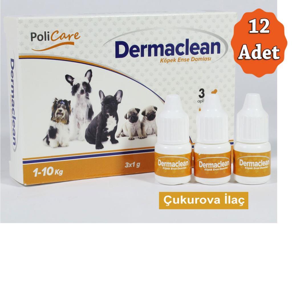 Dermaclean Bit Pire Kene İçin Köpek Ense Damlası 36�lı Paket 3x1 gr