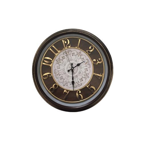 Time Gold TG150L Major Plastik Kahverengi Duvar Saati