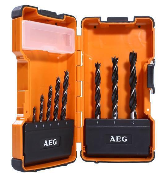 Aeg Power Set 8 Parça Ahşap Matkap Ucu Set