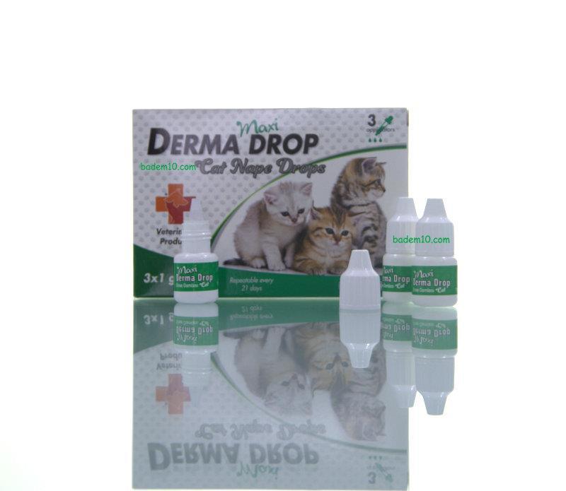 Maxi Derma Bit Pire Kene İçin Kedi Ense Damlası 3�lü Paket 3x1 gr