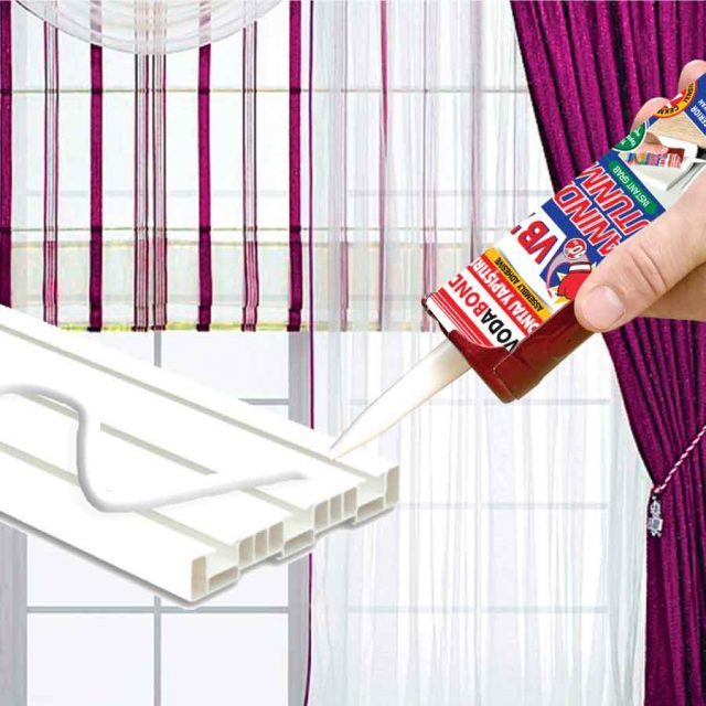 Korniş Yapıştırıcı Montaj Silikonu Anında Tutunma Beyaz 420 gr