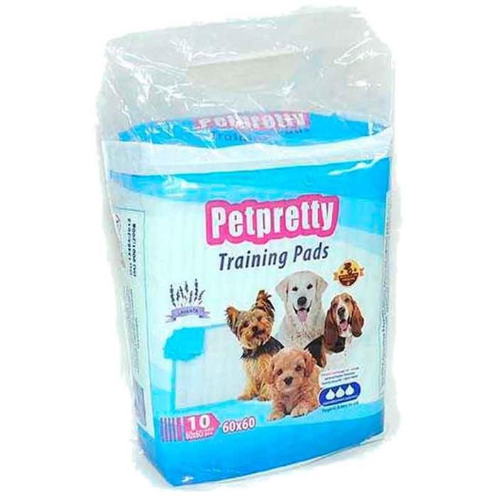 Petpretty Lavanta Kokulu Köpek Eğitim Çiş Pedi 60x60 Cm 10�lu