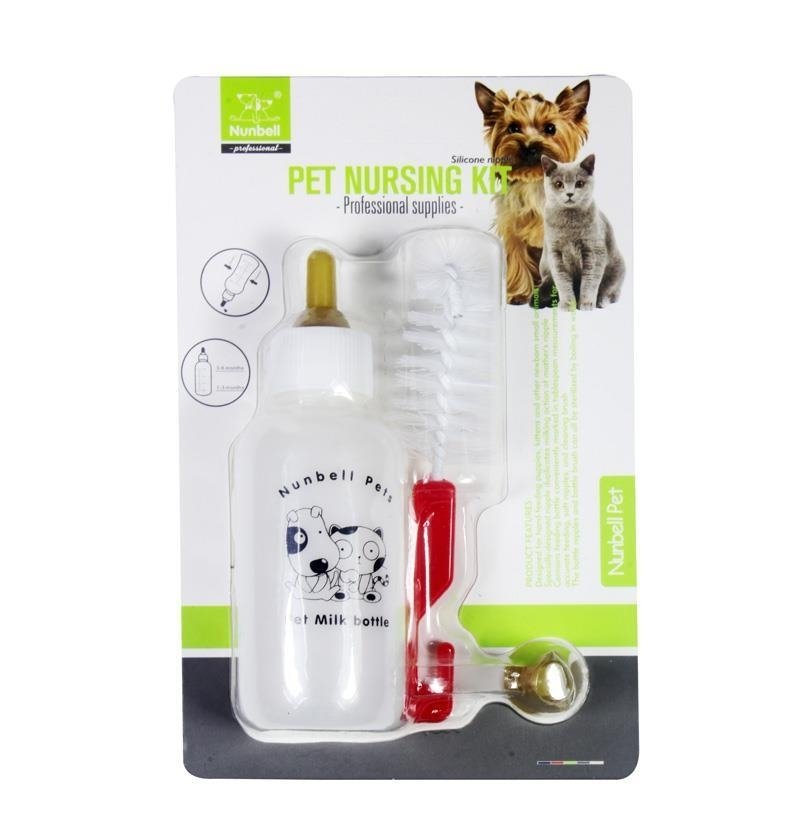 Nunbell Kedi ve Köpek Emzirme Biberonu 60 ml No9