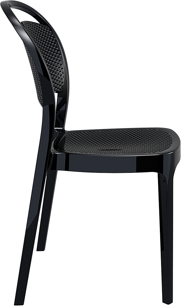 Siesta Bee 4�lü Sandalye Parlak SiyahSiestaSiesta Contract Siesta Bee 4�lü Sandalye Parlak SiyahSiestaSiesta Contract