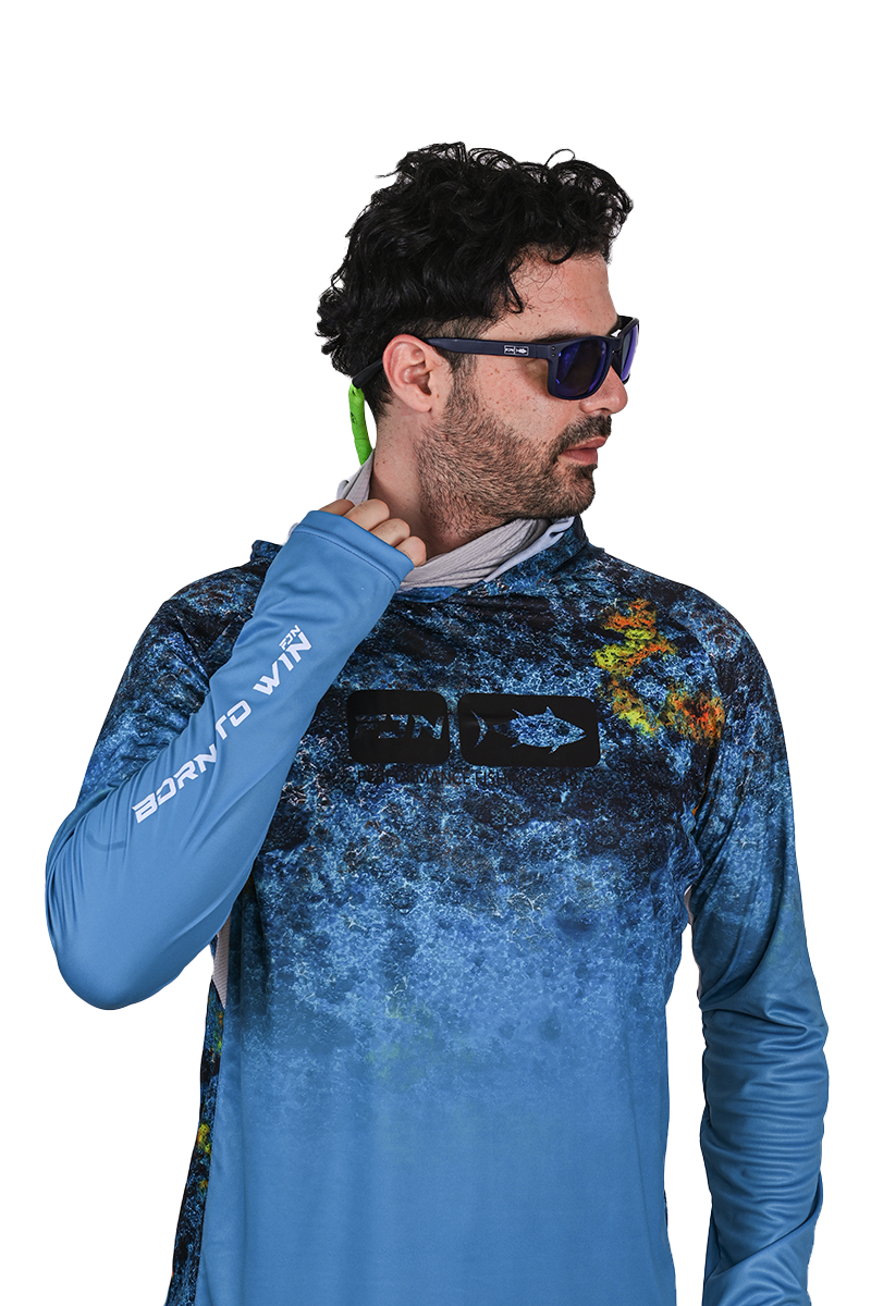 Fujin Pro Angler T-Shirt Blue Reef