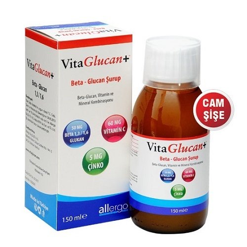 vitaglucan cinko surup 150 ml 45 05 tl