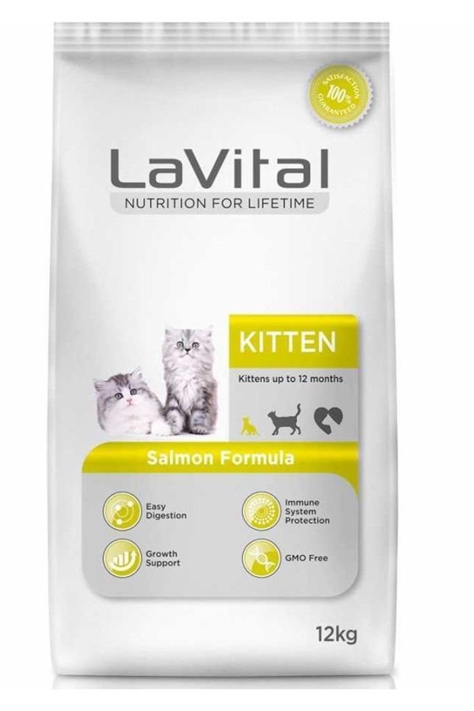 La Vital Somonlu Yavru Kedi Maması 12 KG emamapet